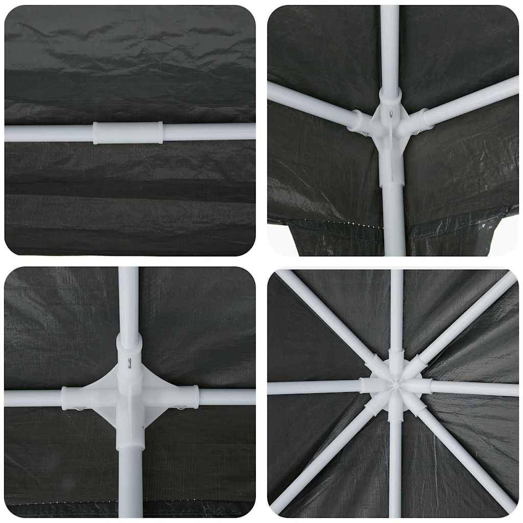 Vidaxl - Tente de fête Anthracite 800 x 400 x 266 cm Polyéthylène vidaXL 42003443 - Image 8