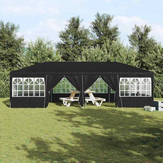 Vidaxl - Tente de fête Anthracite 800 x 400 x 266 cm Polyéthylène vidaXL 42003443 - Image 5