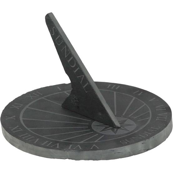 Esschert Design - Cadran solaire à poser en schiste - Image 1