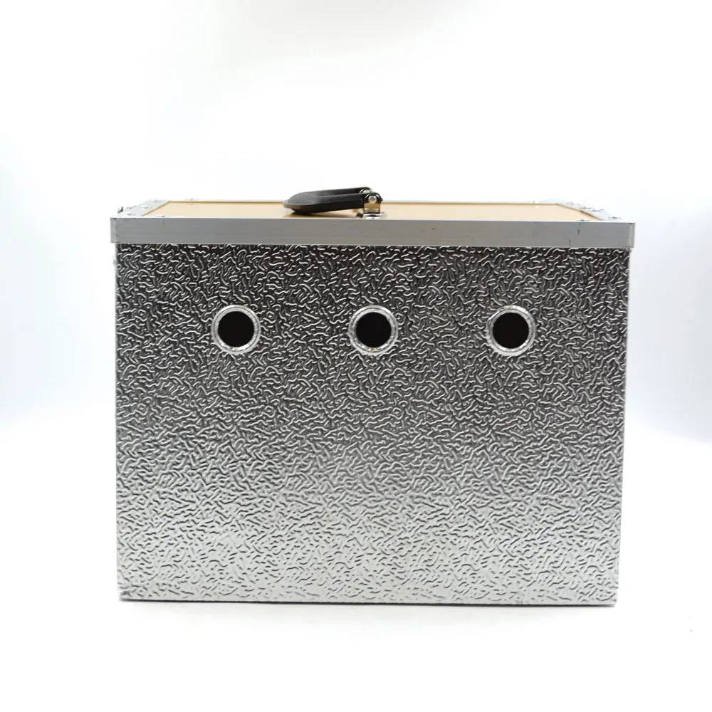 Autre - Panier aluminium 2 loges 24 x 21 x 28cm - Image 2