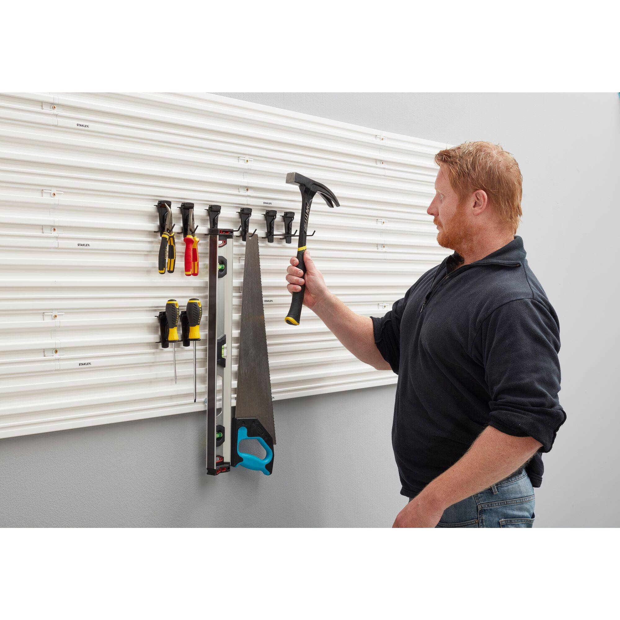stanley - STANLEY Crochets Pour Outils Trackwall - Lot De 8 Pièces - STST82617-1 - Image 5