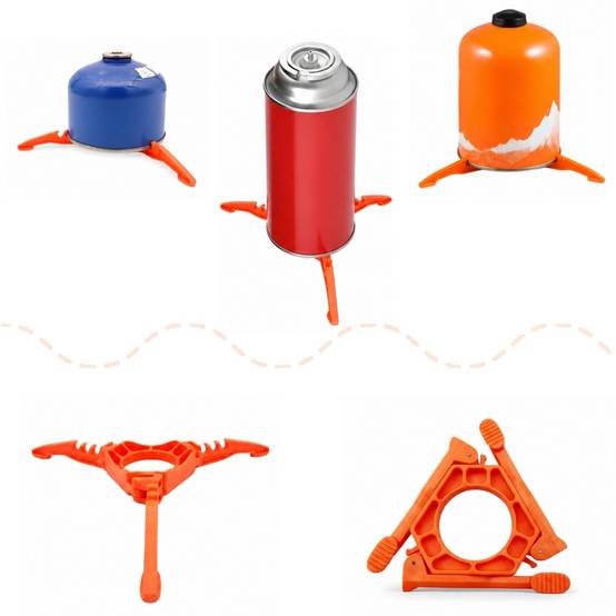 Brûleur pliable, support de cartouche et pare-vent pliables Trailgaz Ultra pour camping et randonnée - Image 4