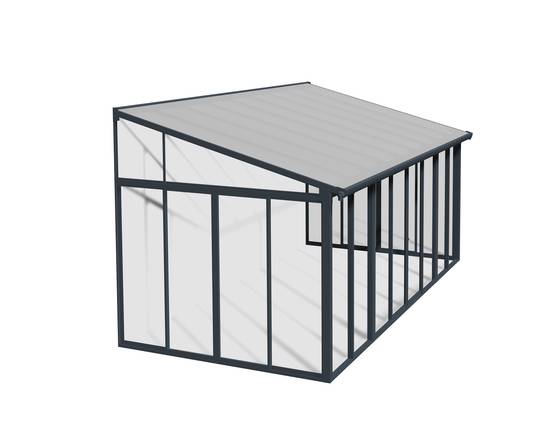 Canopia by Palram - Canopia Véranda SanRemo Gris 556 X 300 - Image 1