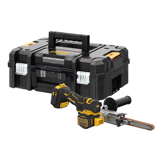 Lime à bande XR 18V - DEWALT - Sans batterie, ni chargeur - coffret - DCM200NT-XJ - Image 1