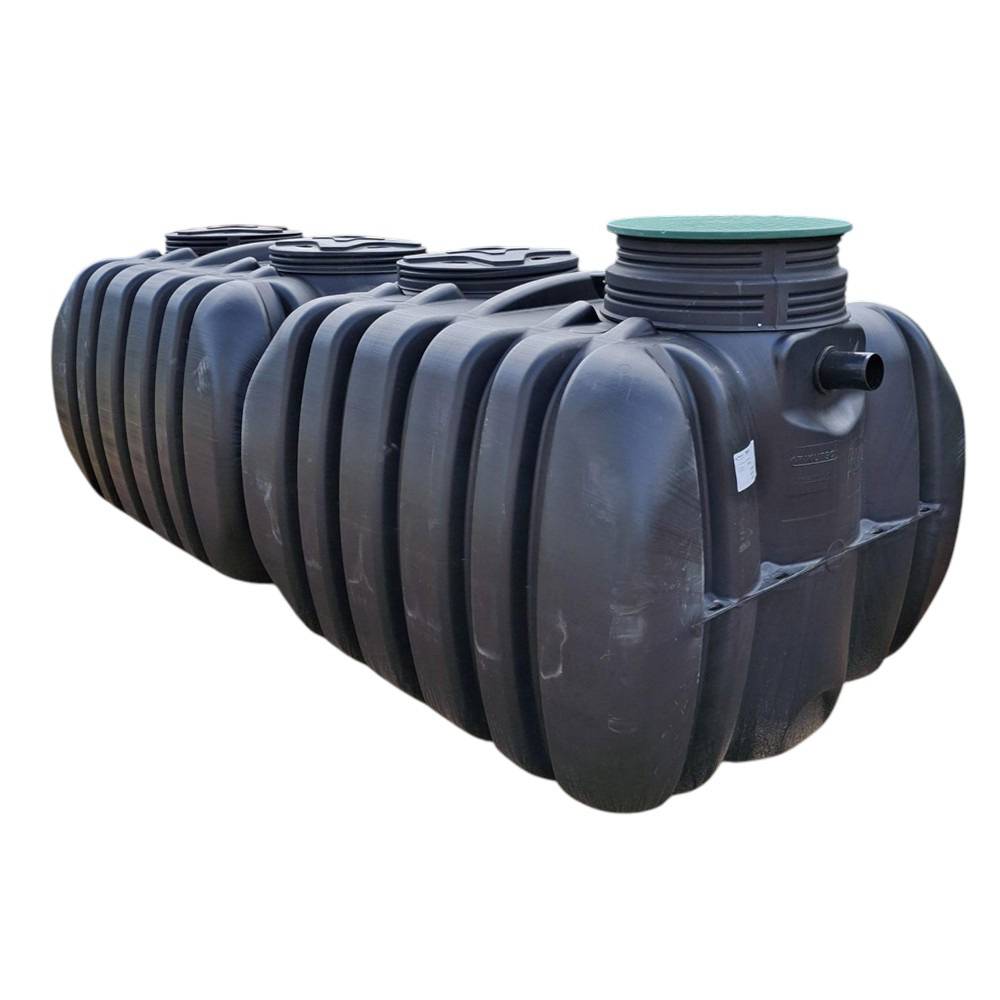 Cuve de stockage d'eau enterrée horizontale 8000l