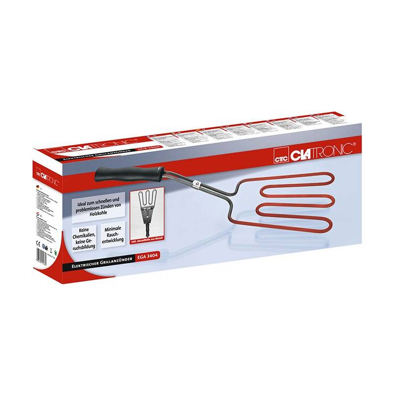 Allume gaz électrique pour barbecue EGA 3404 Noir Clatronic - Image 6