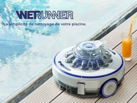 Gre Pools - Robot électrique sans fil à batterie Wet Runner - 36 m³/h - pour piscine jusqu'à 7x5 m Gre Pools - Image 7