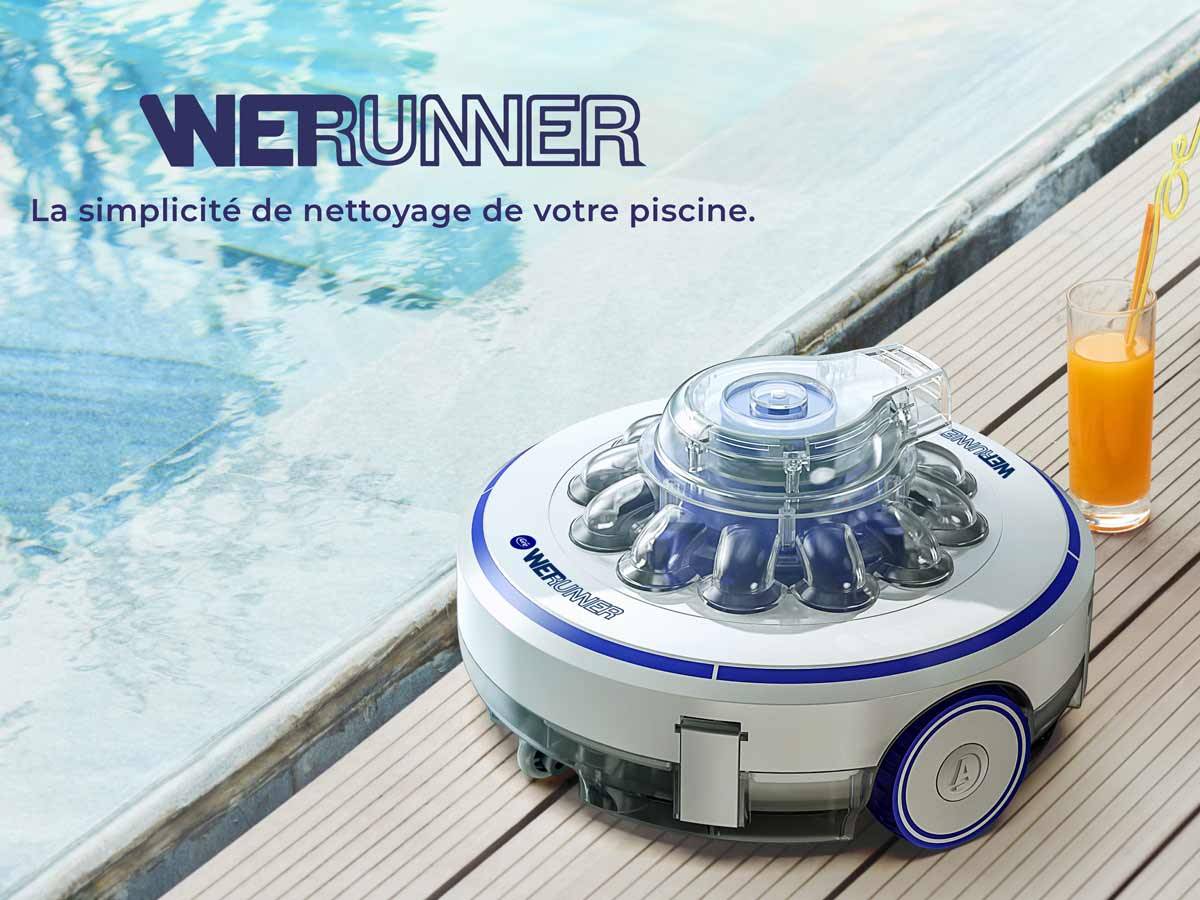 Gre Pools - Robot électrique sans fil à batterie Wet Runner - 36 m³/h - pour piscine jusqu'à 7x5 m Gre Pools - Image 7