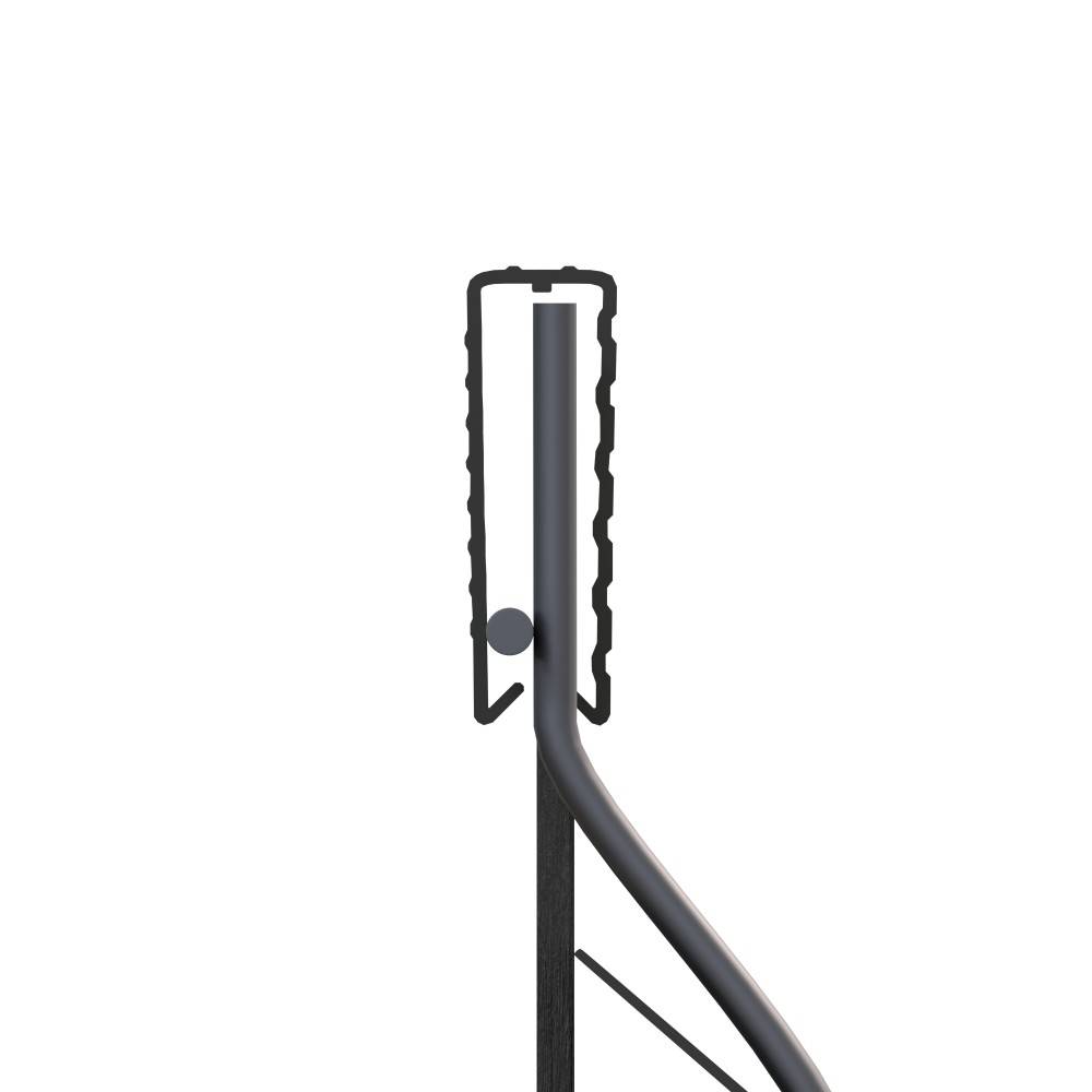 Decklinea - Kit Occultation Composite - L2,5 x H1,73m - Gris Anthracite - Haute Resistance - Occultant Pour Grillage Rigide - Image 6