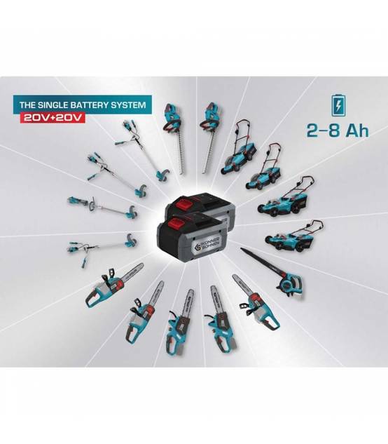 Tronçonneuse à batterie 35cm 40V 8000/min sans batterie ni chargeur - Könner Söhnen KS KS CS40V-14 - Image 2