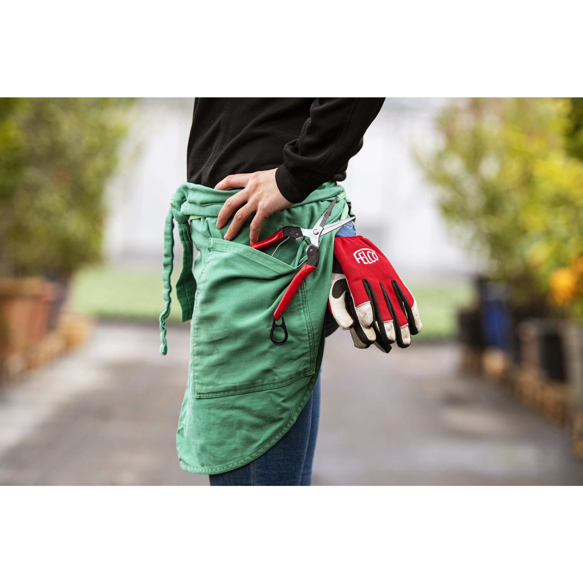 Felco - FELCO Sécateur Epinette n° 321 (Pour fruits, fleurs et légumes, compact, manches en acier, lame droite, droitiers et gauchers, 177 mm) FELCO 321 - Image 2