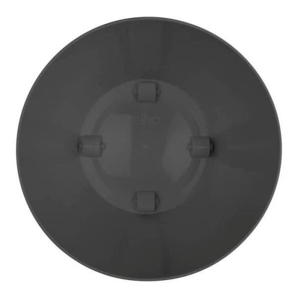Elho - Elho Brussels Pot De Fleurs Rond Roues 40 - Noir - ø 39 X H 37 Cm - Intérieur - 100% Recyclé - Image 4