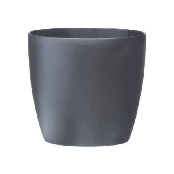 Elho - Elho Brussels Pot De Fleurs Rond Roues 40 - Noir - ø 39 X H 37 Cm - Intérieur - 100% Recyclé - Image 1