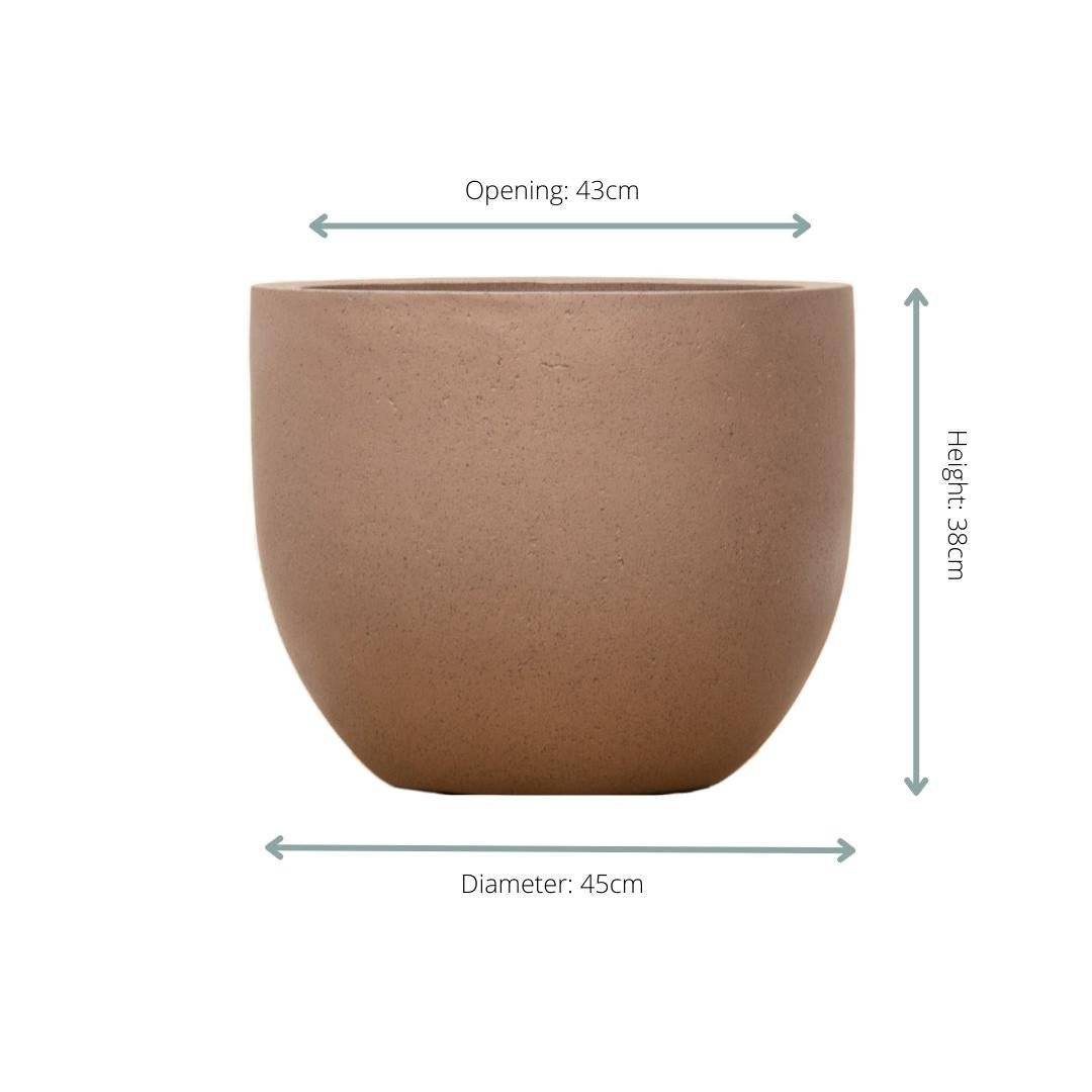 Pot New Egg Bronze 45 cm- La Green Touch - Image 2