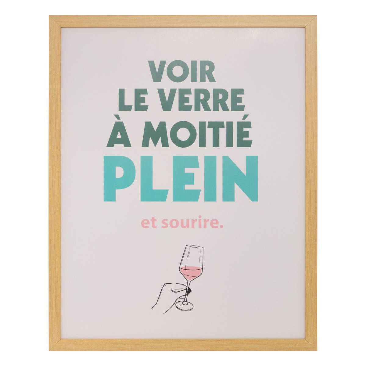 Atmosphera - Affiche encadrée Aria 40x50cm - Atmosphera Créateur d'intérieur - Image 1