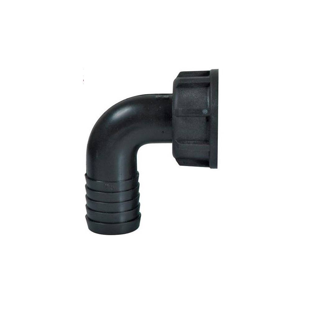 Ribimex - Raccord cannelé coudé F 1"/19mm