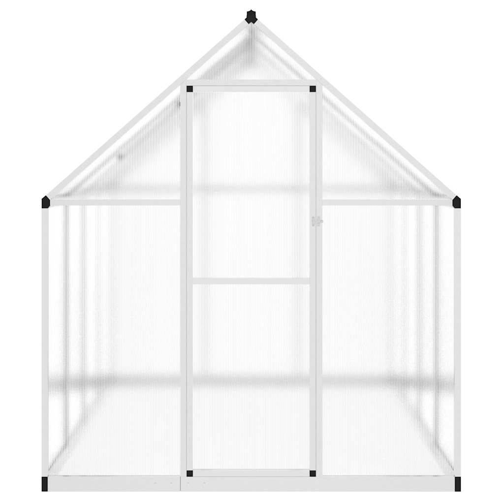 Vidaxl - Serre avec cadre de base argenté 224x169x195 cm aluminium vidaXL 4005834 - Image 8