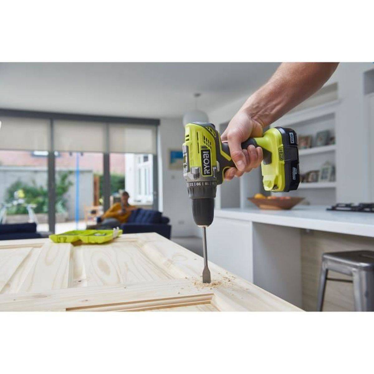 Pack combo 3 outils 18 V ONE+ sans fil : perceuse-visseuse brushless 13 mm, meuleuse 115 mm & scie sauteuse - RYOBI - Image 5