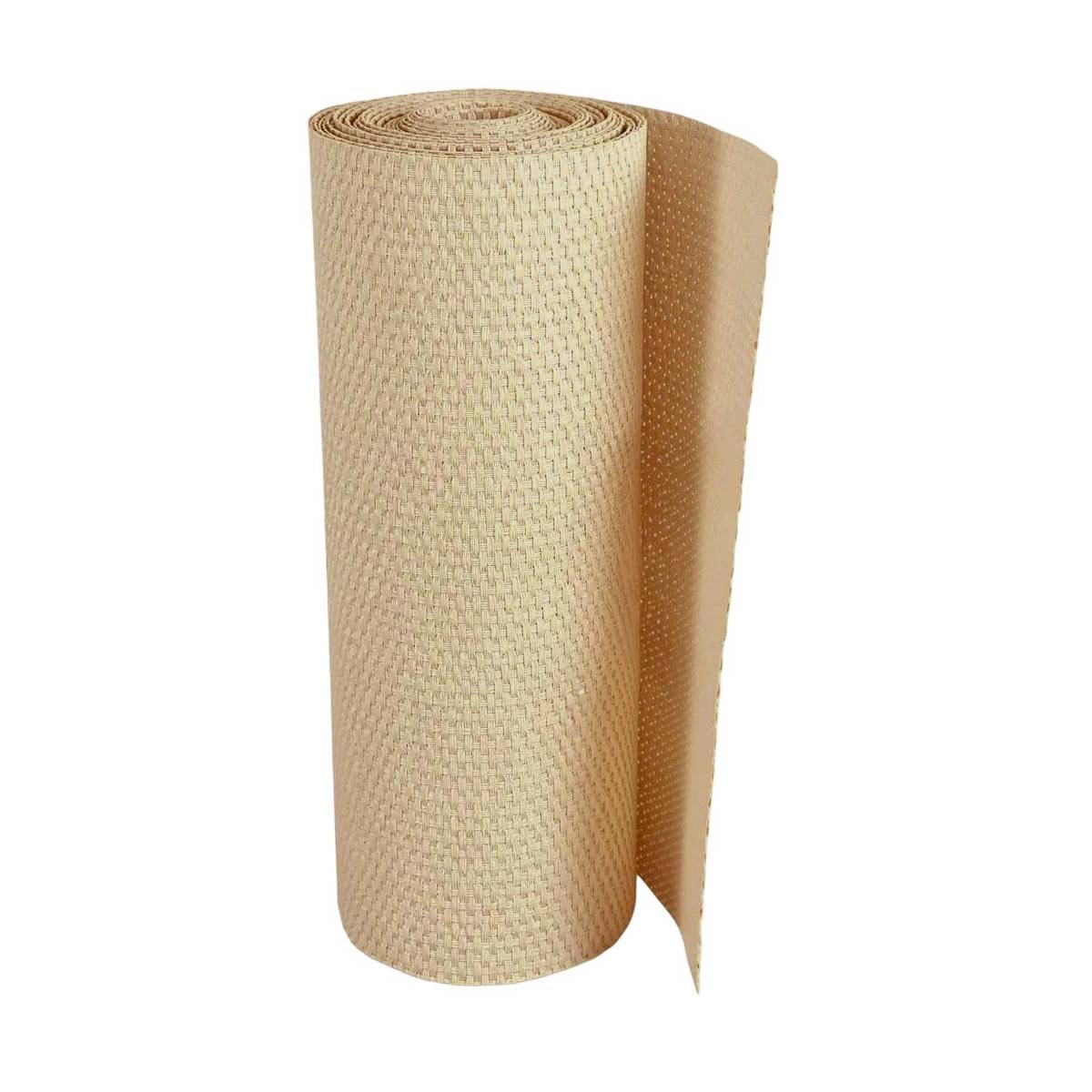 Rattan Art - Brise-vue en résine tressée pour balcon et clôture coloris beige 0.9 x 3 m - Image 1