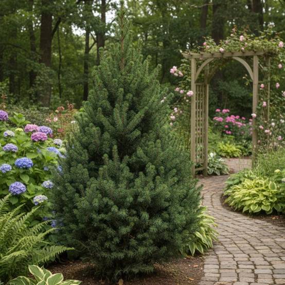 Épinette blanche Conica, Picea - Pot de 5L - 40/60 cm - Image 3