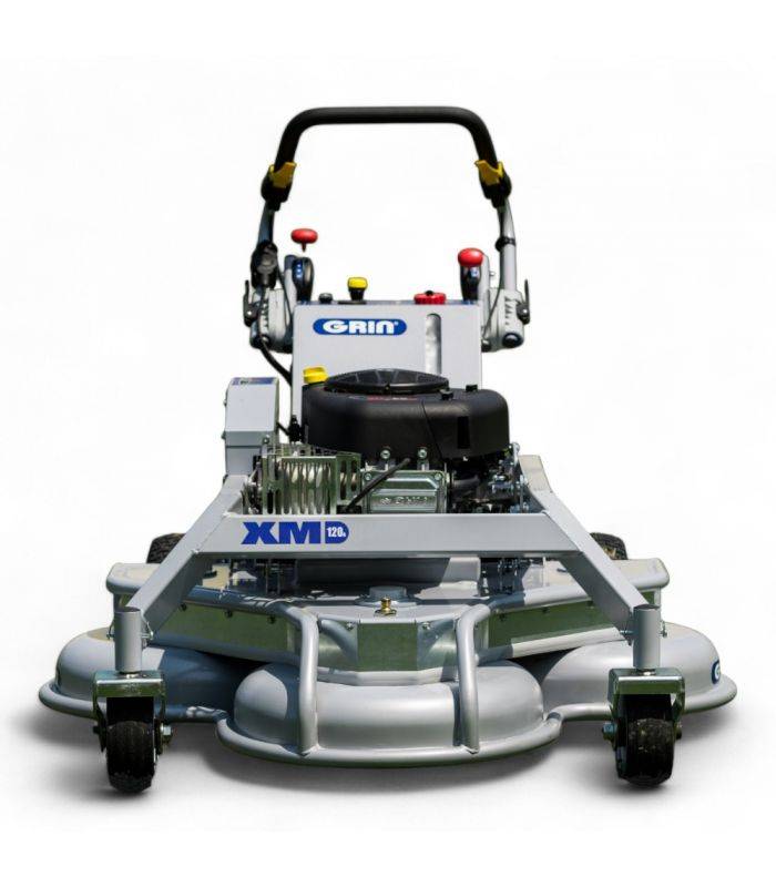 Grin - Tondeuse à gazon professionnelle 120 cm, mulching 7000 m²/h, zéro turn - GRIN XM120A