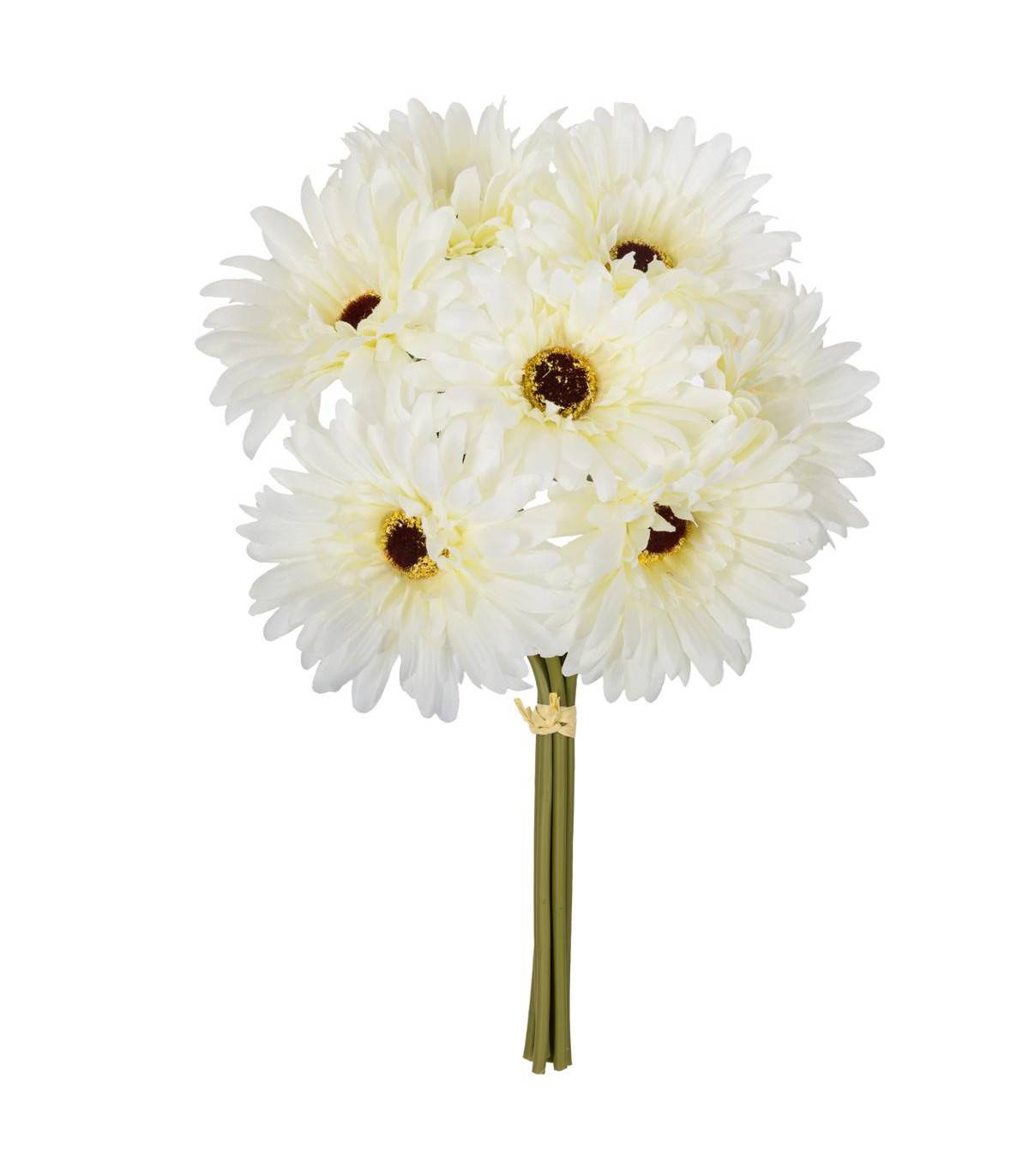 Bouquet de Fleurs artificielles 7 Gerberas D. 17 x H. 26 cm - Image 1