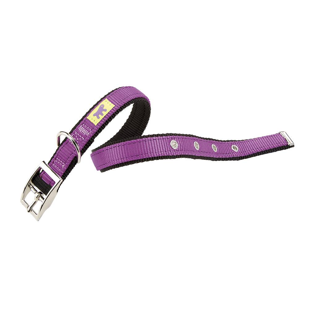 Ferplast - DUAL CF25/45 COLOURS Collier chien A: 37÷45 cm - B: 25 mm Violet - Image 1