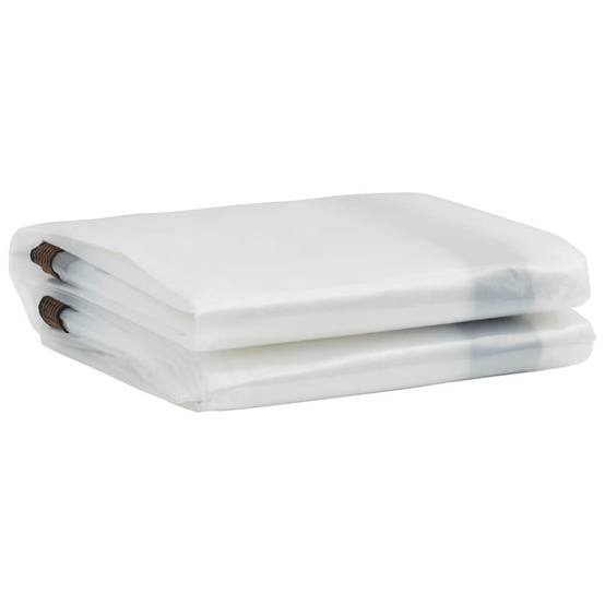 Bâche Carrée XXL Transparente en PE avec Œillets pour Couverture de Bâtiment 10x10 m – ComfortXL Outdoor Living - Image 4