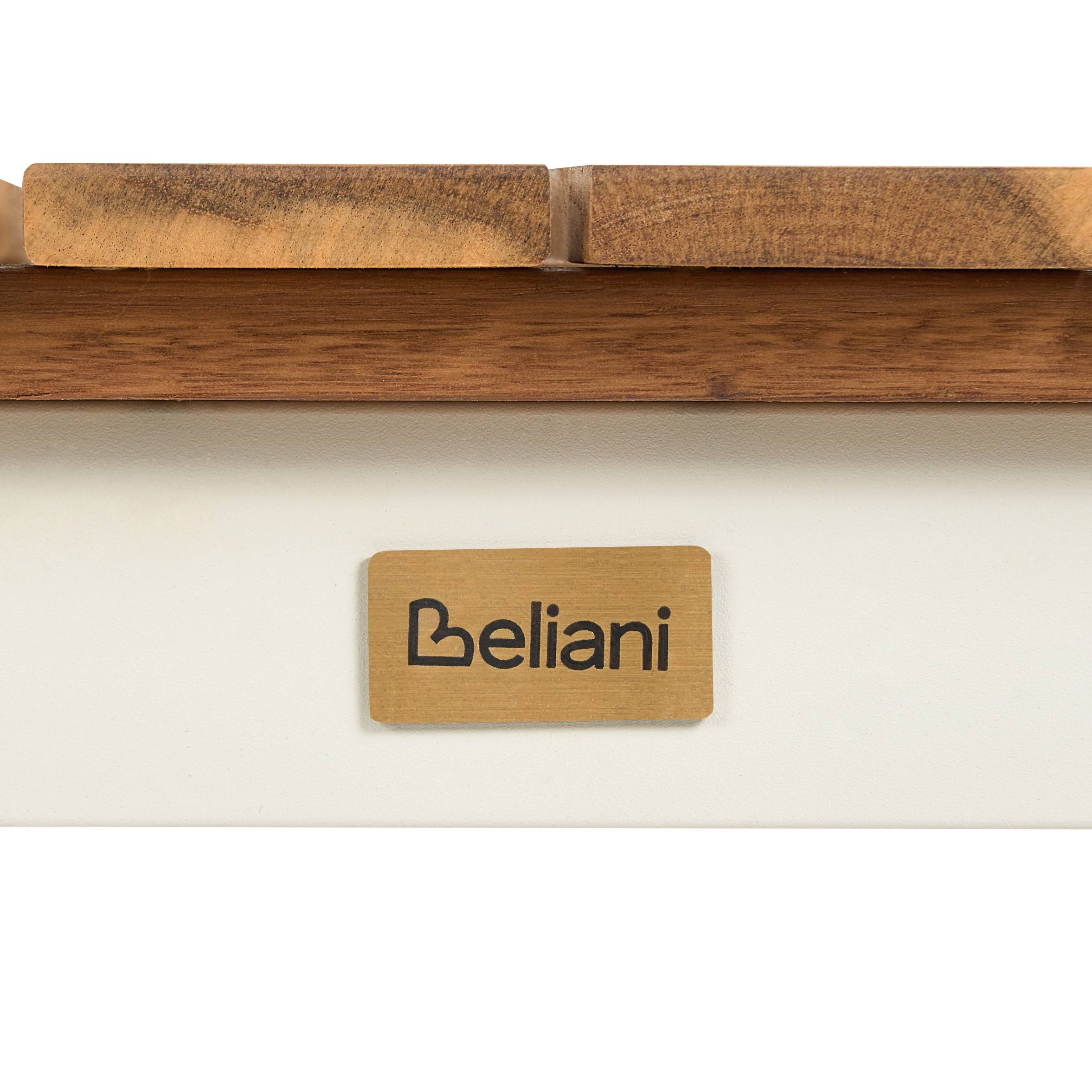 Beliani - Table de repas, 6 Personnes Acacia Marron CORRICELLA - 90x180x75- Beliani - Image 4
