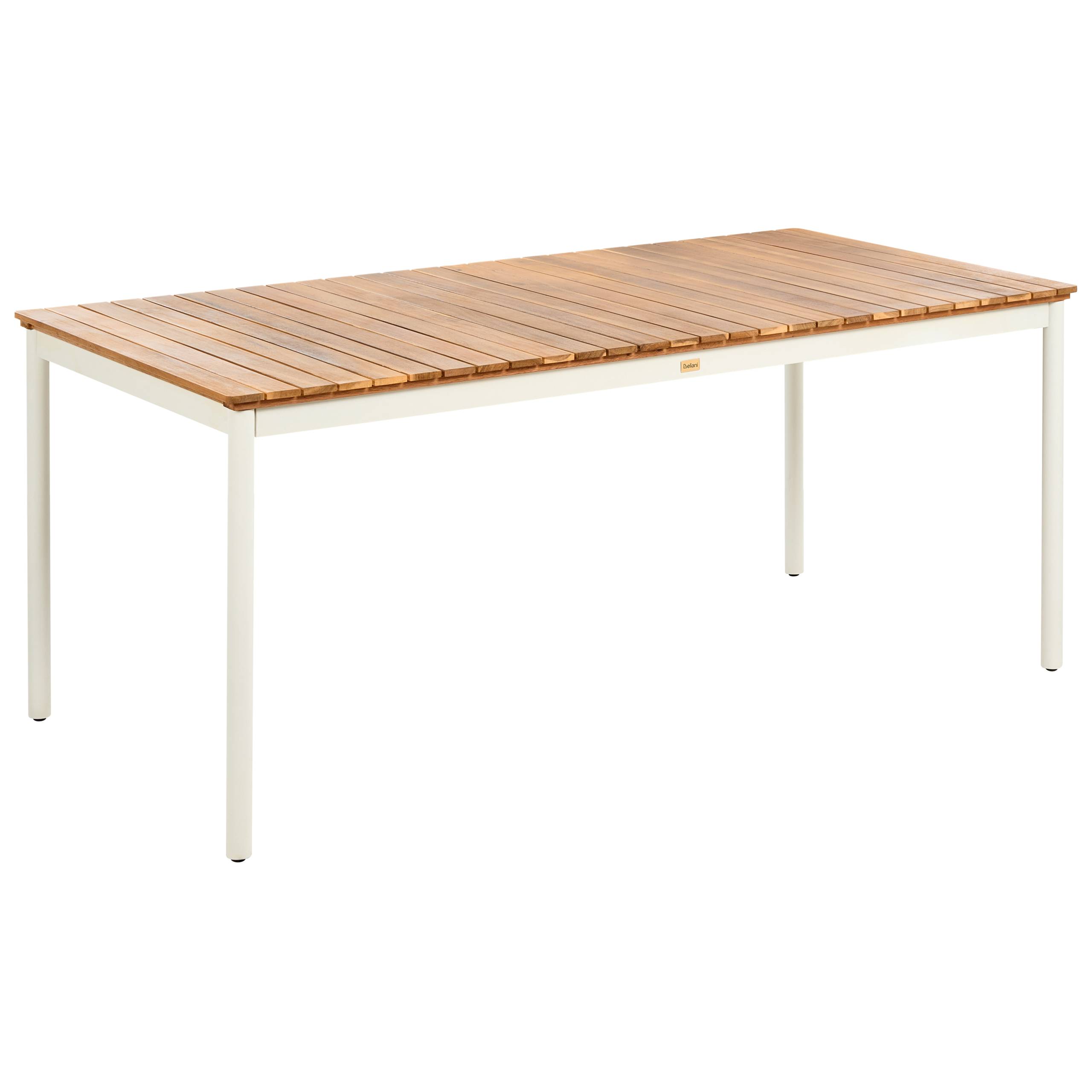 Beliani - Table de repas, 6 Personnes Acacia Marron CORRICELLA - 90x180x75- Beliani - Image 2