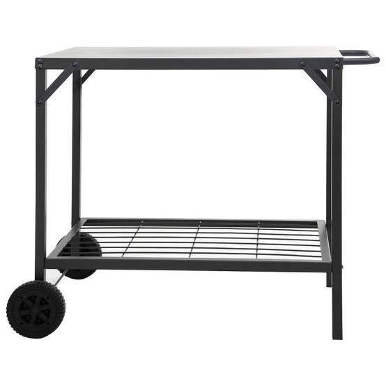 Hesperide - Desserte extérieure pour plancha noir Neka - Image 1