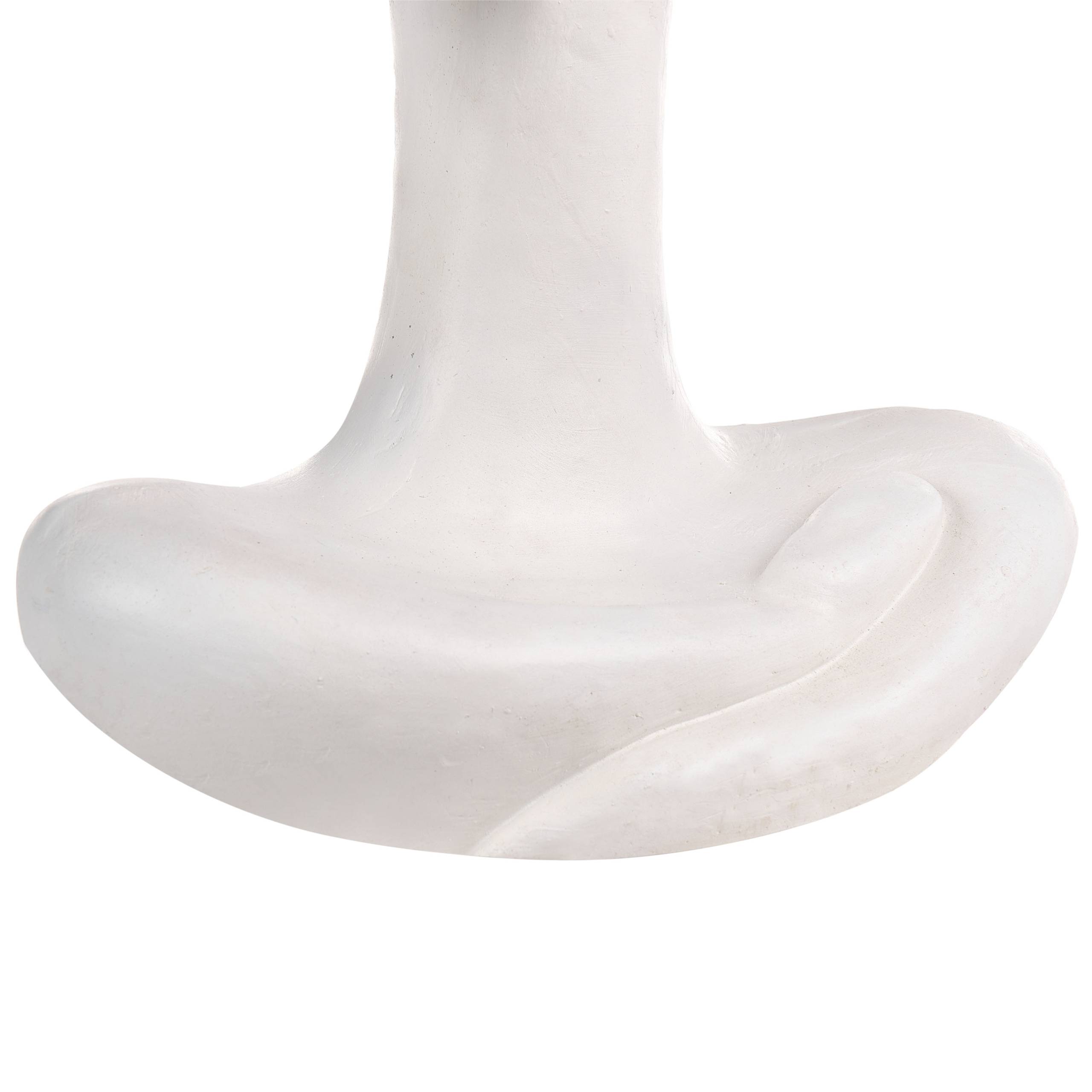 Beliani - Statue de jardin Oxyde de magnésium Blanc YOGHINA - 38x21x60- Beliani - Image 7
