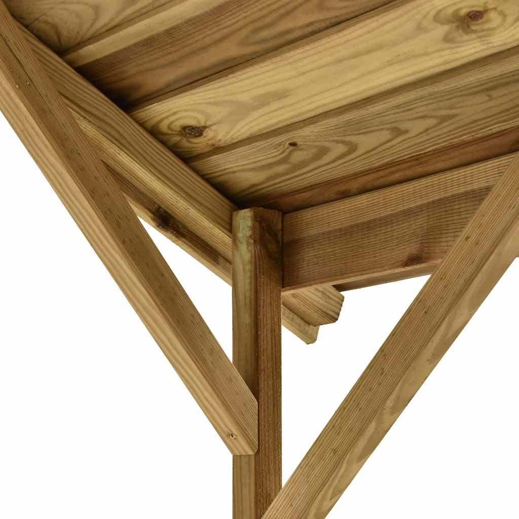 PANGIVO - Abri de barbecue bois de pin vert 163.5 x 93 x 210 cm - PANGIVO - Image 7