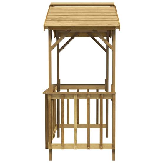 PANGIVO - Abri de barbecue bois de pin vert 163.5 x 93 x 210 cm - PANGIVO - Image 4