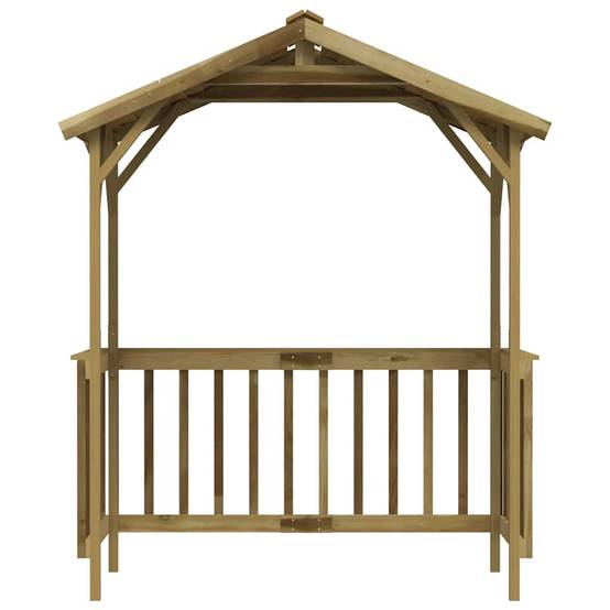 PANGIVO - Abri de barbecue bois de pin vert 163.5 x 93 x 210 cm - PANGIVO - Image 3