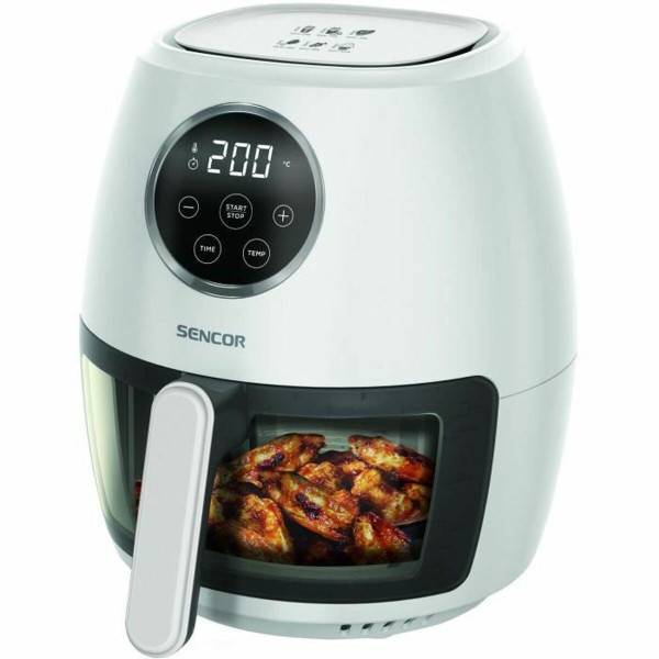 Friteuse à Air Sencor SFR 5340WH Blanc 1300 W 3,5 L - Image 5