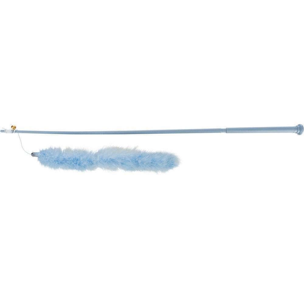 Trixie - Canne à pêche XXL avec boa de plumes, taille 65 cm pour chat. - Image 2