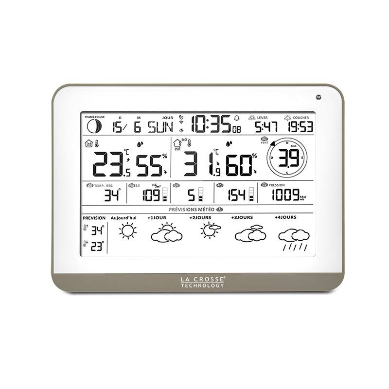 La Crosse Technology - Station Météo J+4 avec connexion Wifi SW406