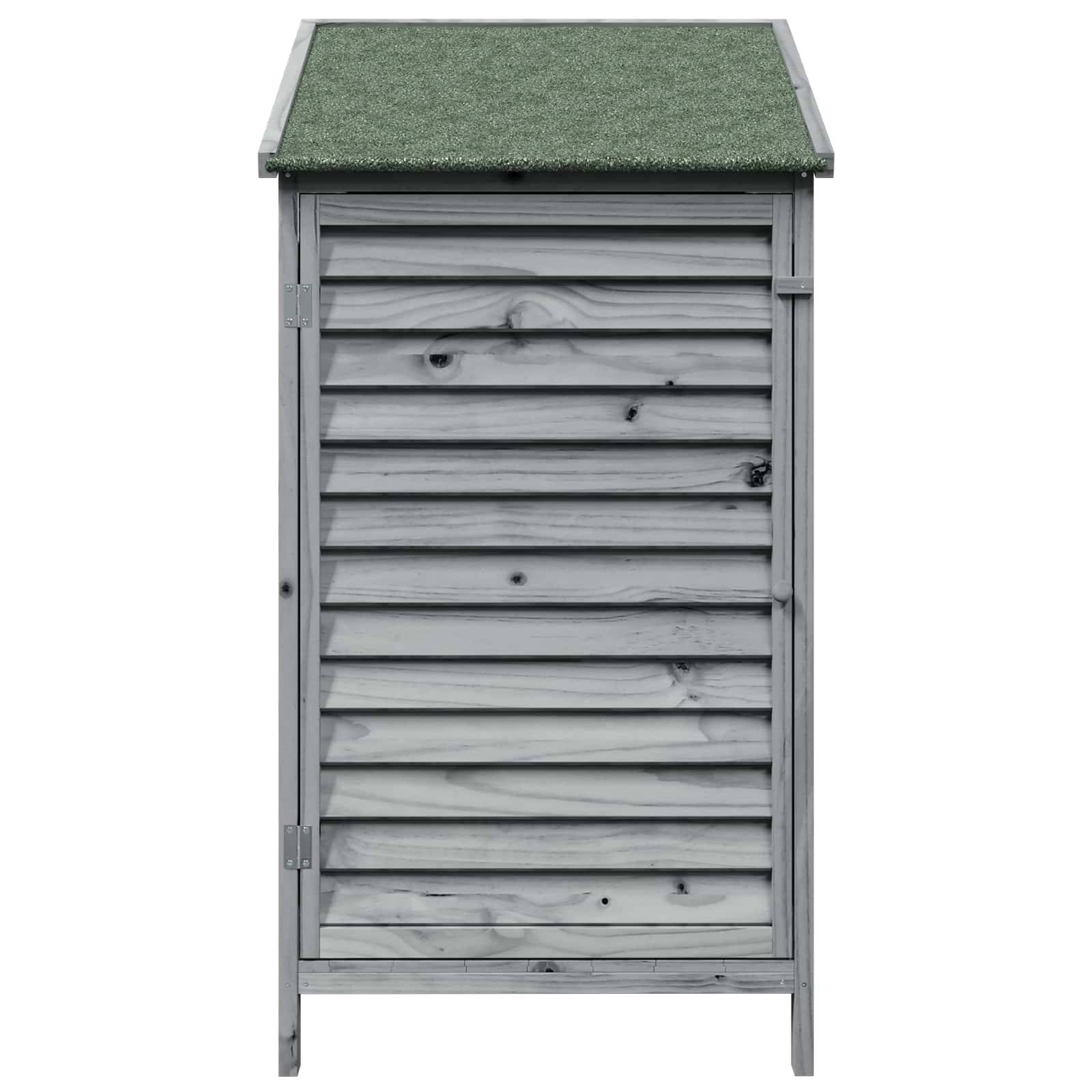 Vidaxl - Abri de jardin Gris 59,5 x 56 x 113,5 cm Bois de Sapin Massif vidaXL 42033454 - Image 6