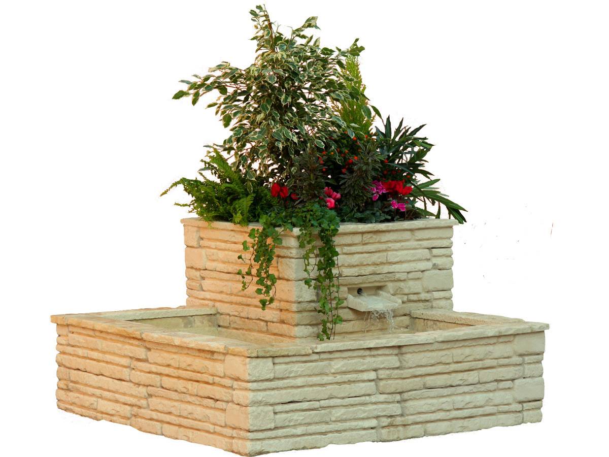 Habitat Et Jardin - Fontaine "neptune" - 136 X 136 X 66 Cm -habitat Et Jardin