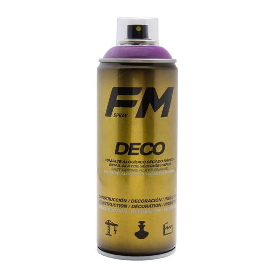 Bombe de peinture violet 400ml - Violet sécu - RAL 4008 - Image 2