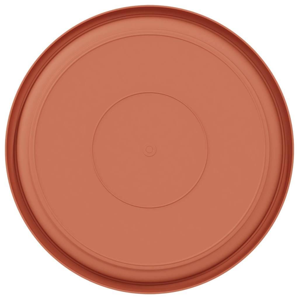 Prolenta Premium - Jardinière plastique rouge 27 x 27 x 2,5 cm - Prolenta premium p39.2 - Image 6