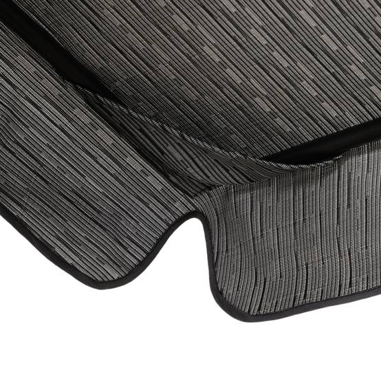 Balancelle de jardin 3 places structure acier coussins gris toit ajustable 200x120x170cm - ComfortXL Outdoor Living - Image 8