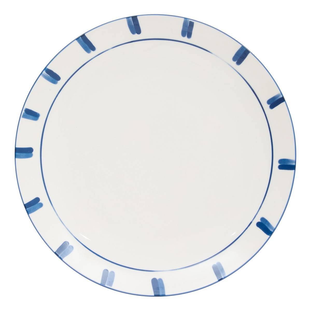 Atmosphera - Lot de 6 Assiette Oceania bleu - Atmosphera Créateur d'intérieur - Image 2