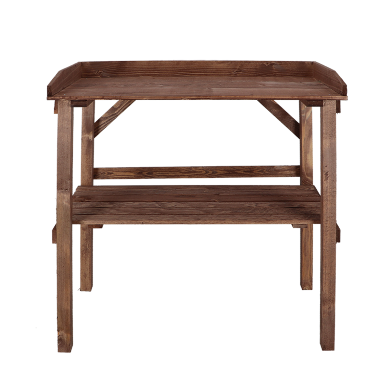 Esschert Design - Table à rempoter en pin Nature Teinté marron Esschert's Garden - Image 8