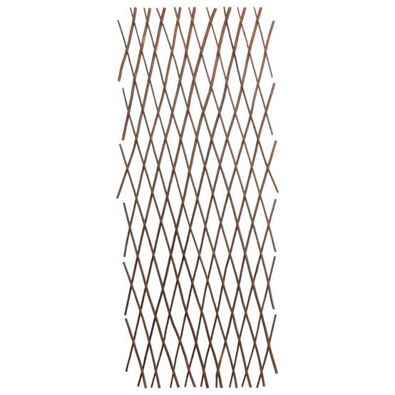Clôtures en treillis de saule naturel marron 180 x 120 cm - PANGIVO - Image 4