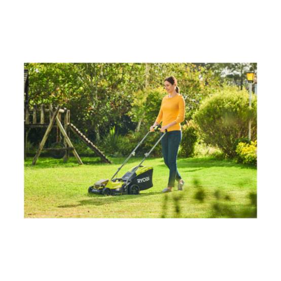 Ryobi - Tondeuse poussée RYOBI 18V OnePlus RLM18X33B40 - Batterie 4.0Ah - Chargeur - Coupe-bordures OFFERT - Image 5