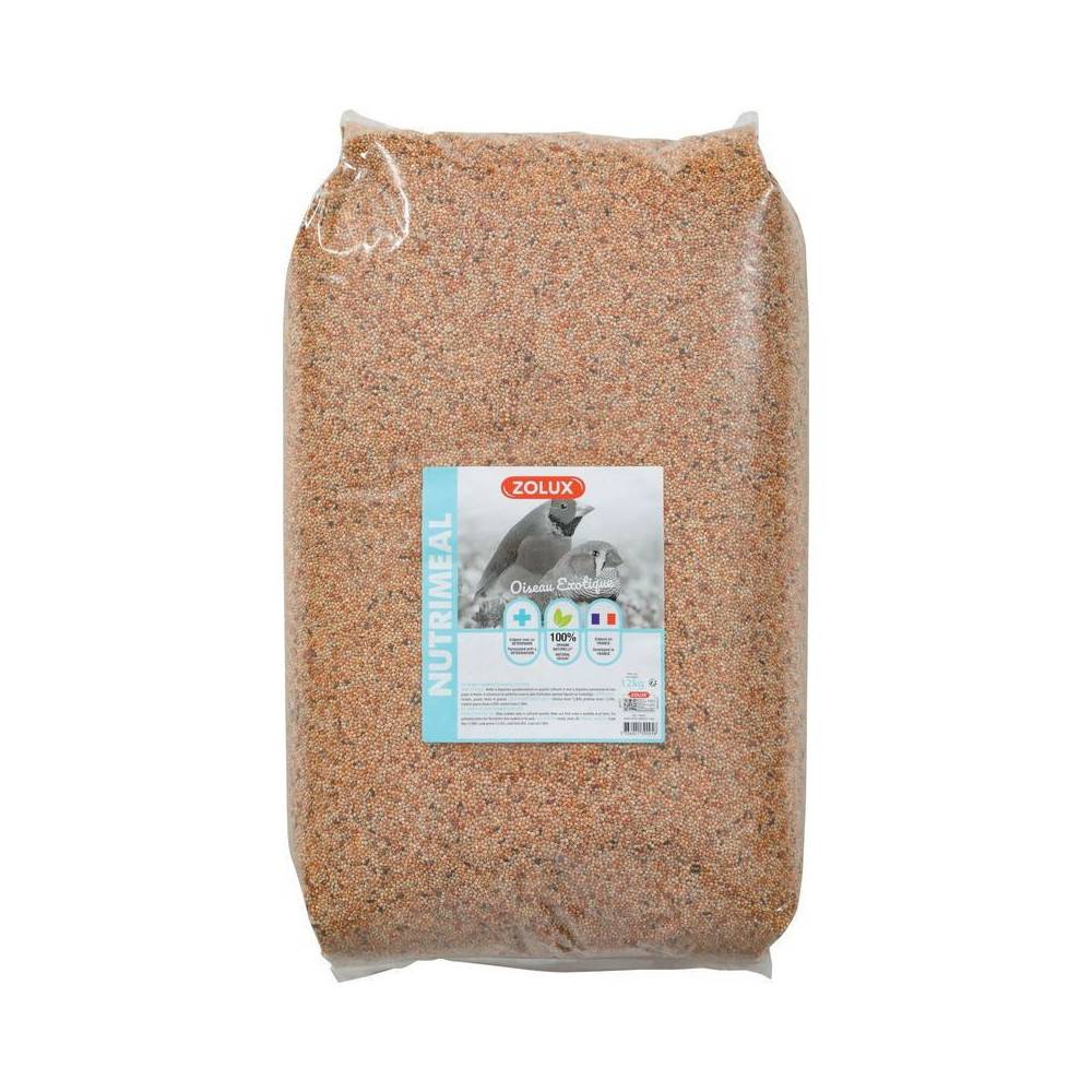 Zolux - Graines, alimentation oiseaux exotique nutrimeal - 12Kg - Image 1