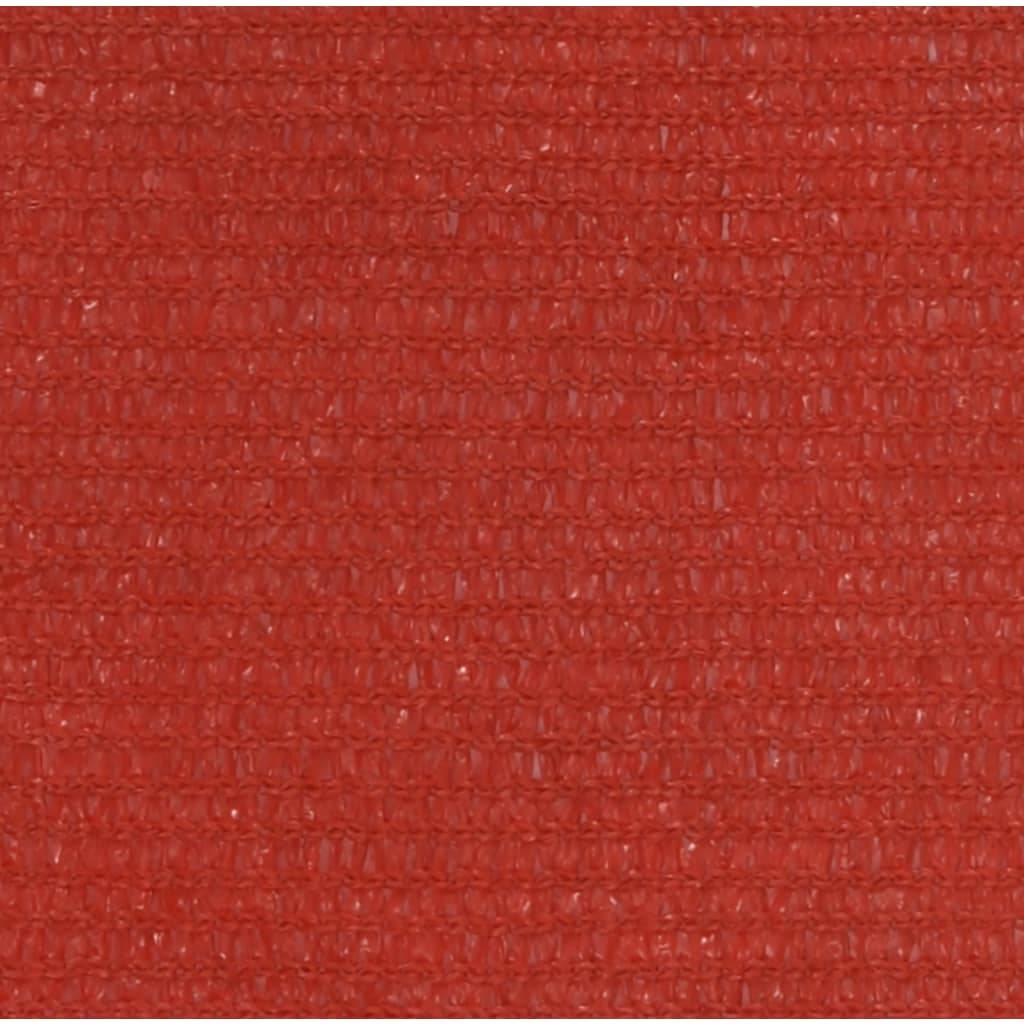 Helloshop26 - Voile toile d'ombrage parasol 160 g/m² PEHD 4,5 x 4,5 m rouge - Image 5