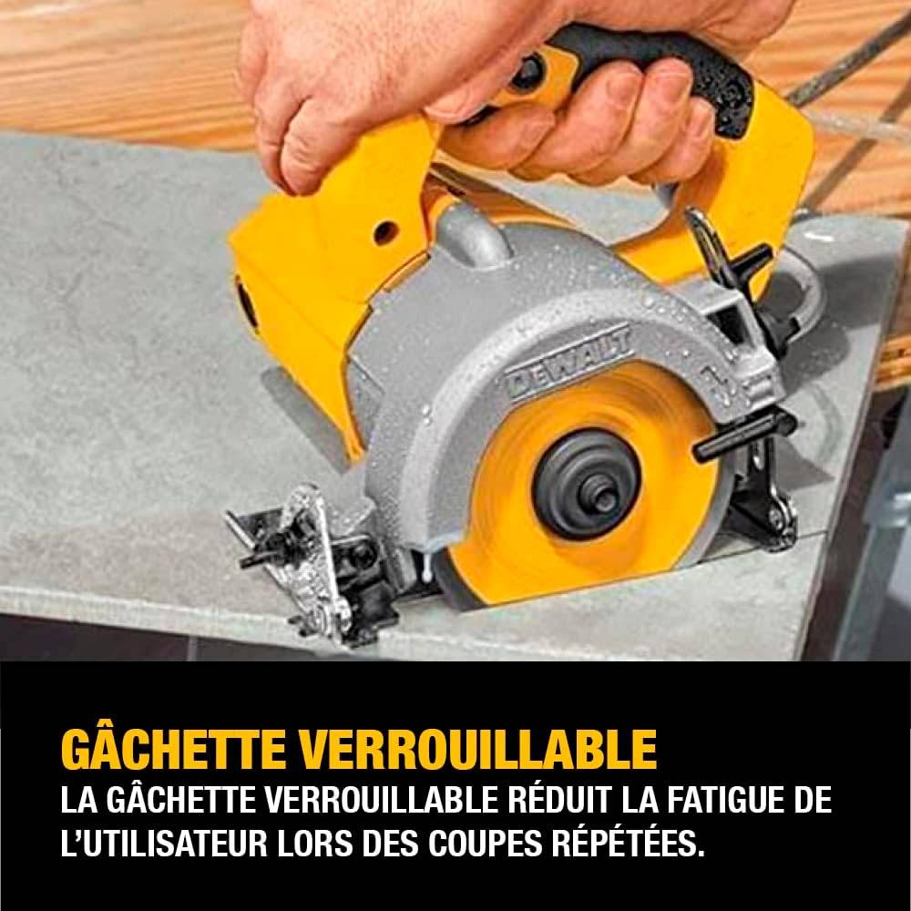 Scie circulaire à matériaux 1300 W - 110 mm - DEWALT - DWC410-QS - Image 5